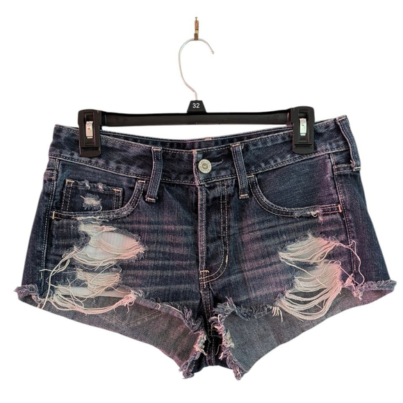 Hollister Pants - Women's Hollister Denim Shorts Size 3 Blue